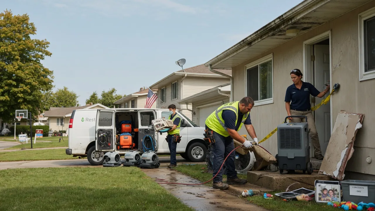 Water Damage Restoration in Chase, KS near me